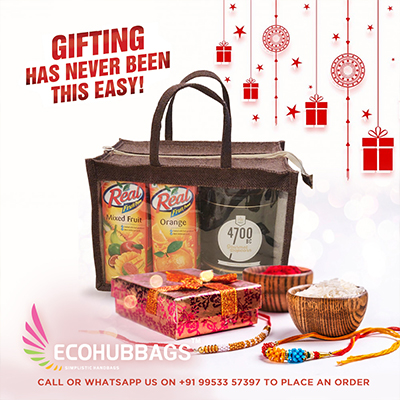 Jute Diwali Hampers - Ecohub Bags